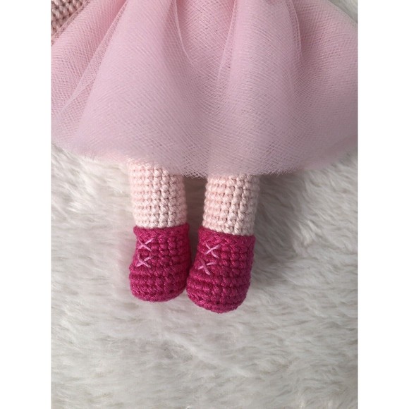 2 Piggy doll Couple, Handmade Dolls, Peggy’s Crochet, Baby Crochet Plush Toy - Picture 5 of 16